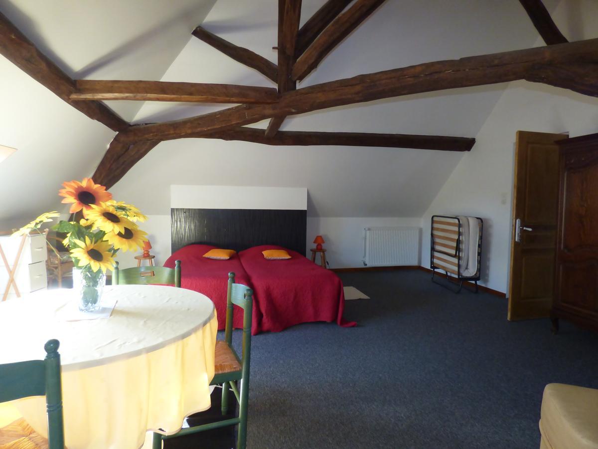 La Ferme Du Chateau Bed & Breakfast Tresnay Екстериор снимка